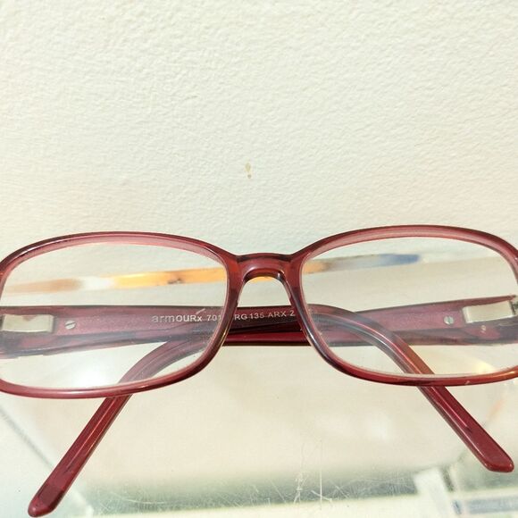 Armourx 7018 BRG 135 ARX Z87 -2+ Burgundy Full Rim Eyeglasses Frame - Picture 12 of 12